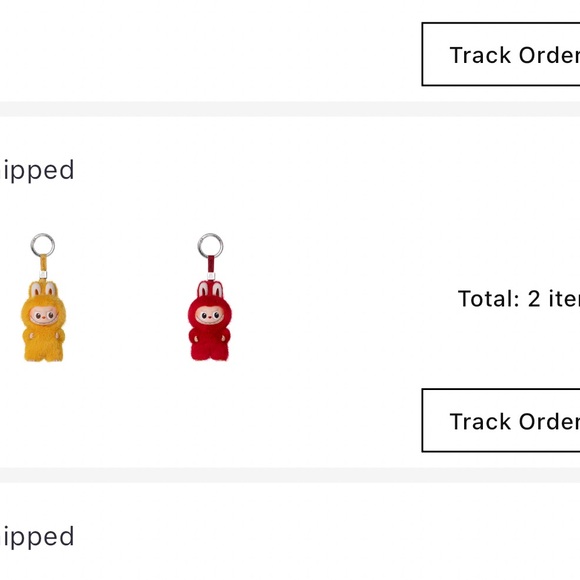 Pop Mart Labubu Pin For Love Vinyl Plush Pendant Keychain Letter Y - Picture 7 of 7